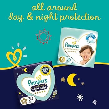 pampers day and night