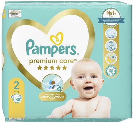 pampers premium care 0 cena 88