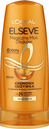 odżywka do włosów loreal moc trzech olejkow