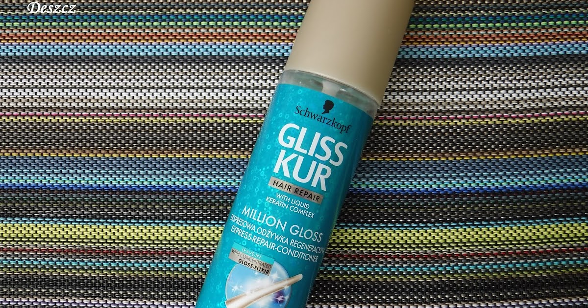 gliss kur million gloss ekspresowa odżywka regeneracyjna do włosów