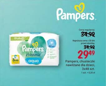 chusteczki pampers aqua pure rossmann