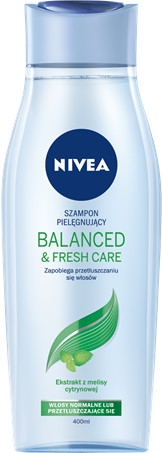 nivea szampon do włosów przetłuszczających