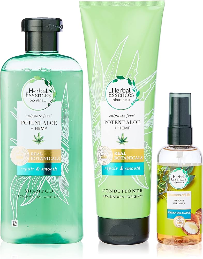 odżywka i szampon herbal essences