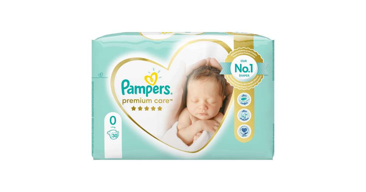 pampers premium care 0 jaka wga