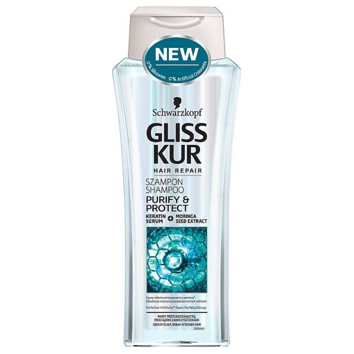 gliss kur purify & protect szampon 400 ml