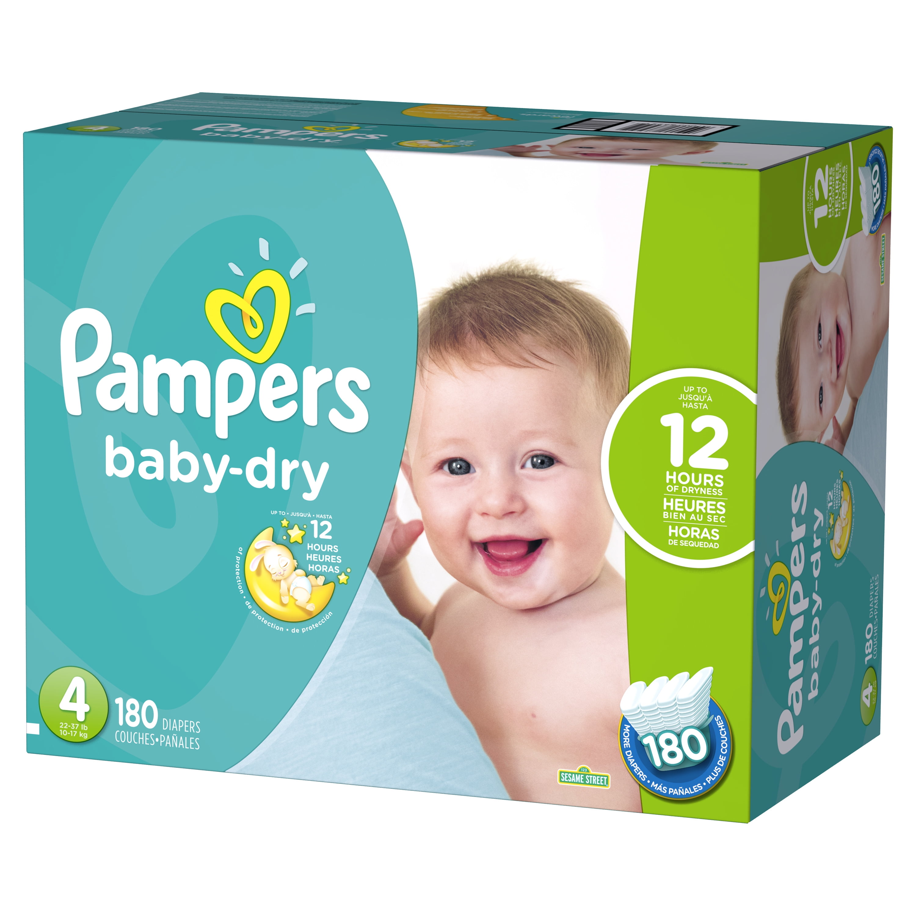 pampers 12 hour baby dry