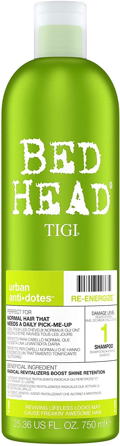 tigi bed head urban antidotes resurrection szampon do włosów słabych