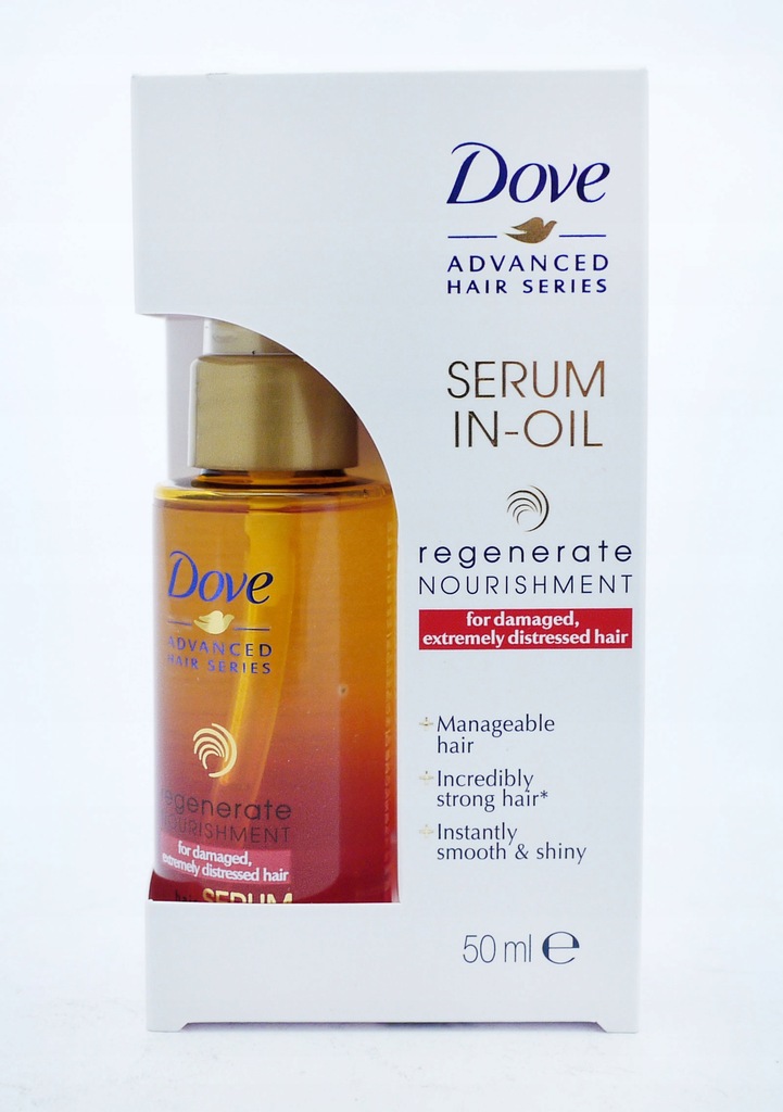 dove olejek serum do włosów