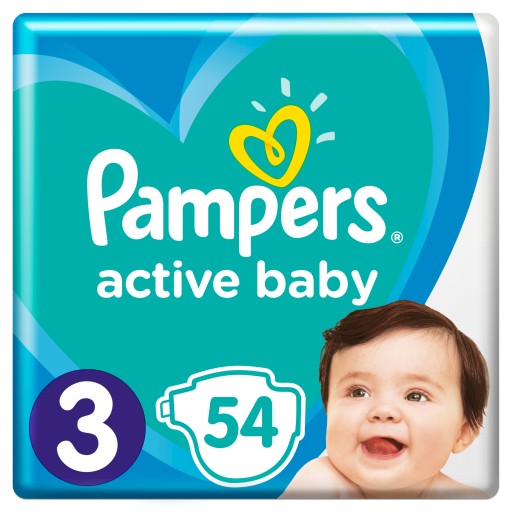 pampers pieluchy active baby 3 midi 174 sztuk