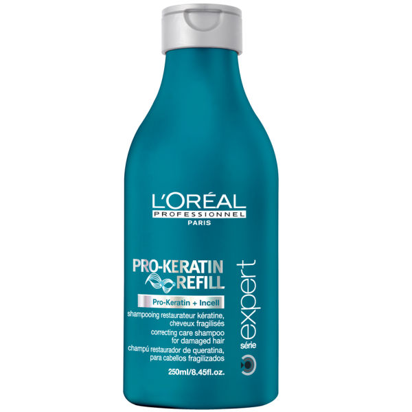 loreal szampon uzupełniający ubytki keratyny pro keratin refill 250ml