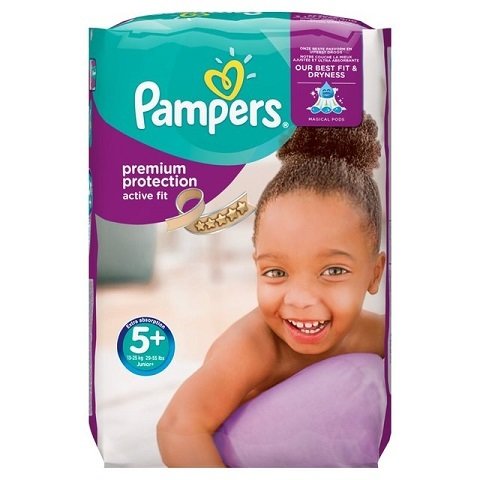 pampers premium protection active fit