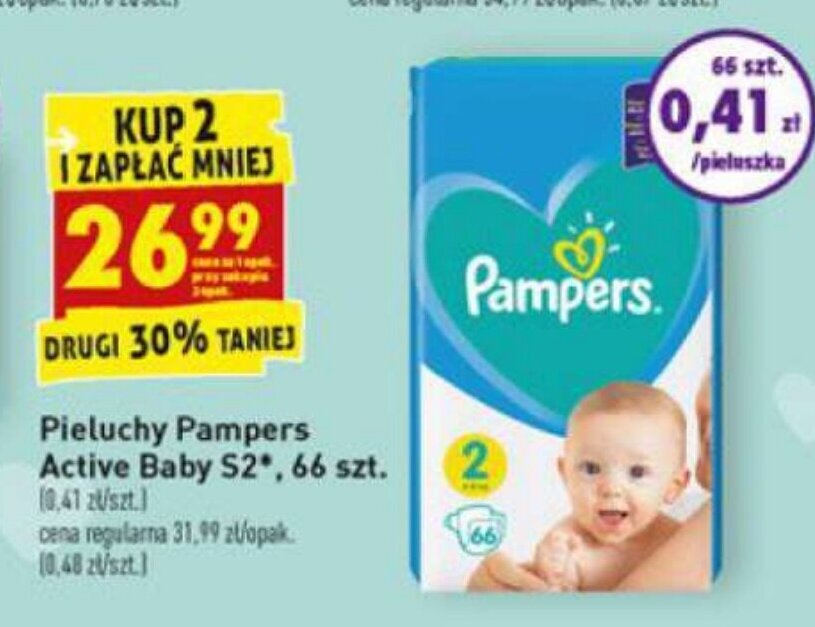 promocje pampers 2