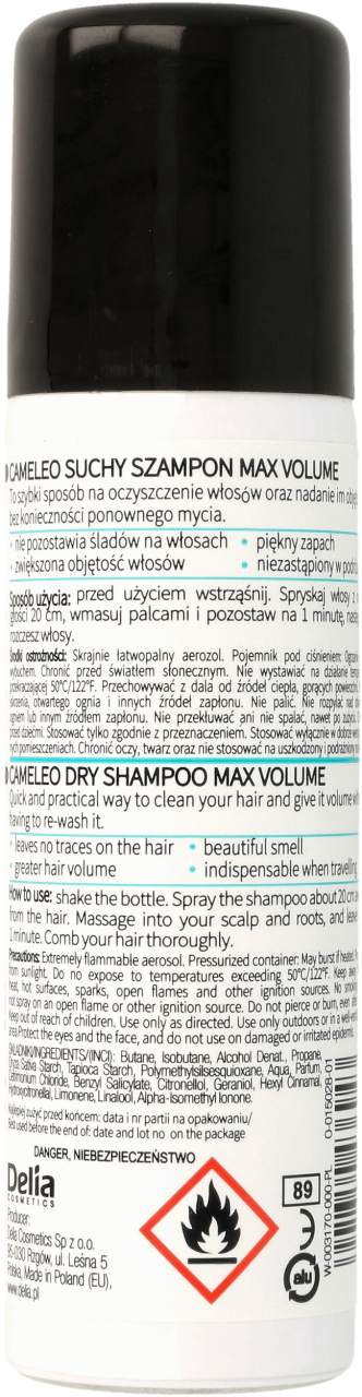 cameleo suchy szampon rossmann