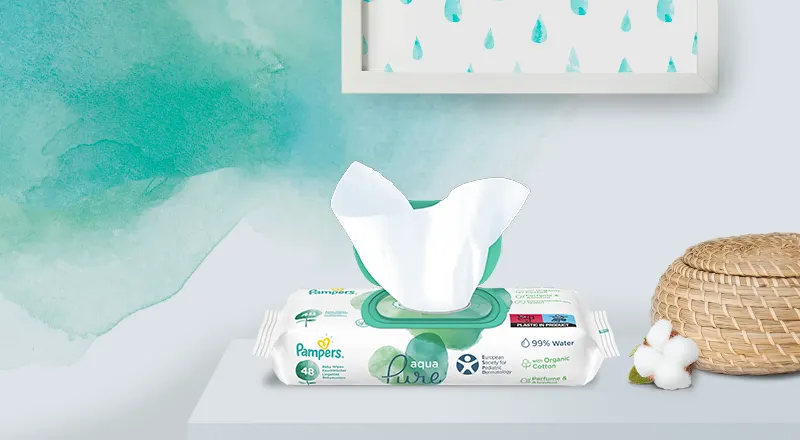 chusteczki nasączane wodą pampers