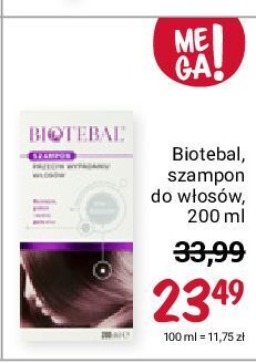 szampon do włosów biotebal rossmann