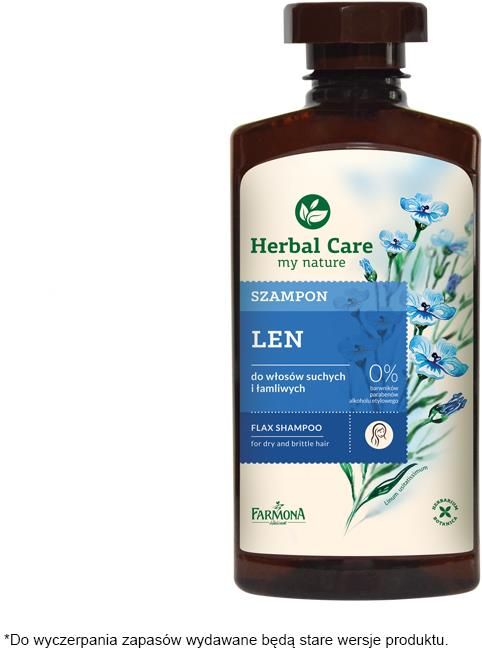 herbal care odżywka do włosów lniana