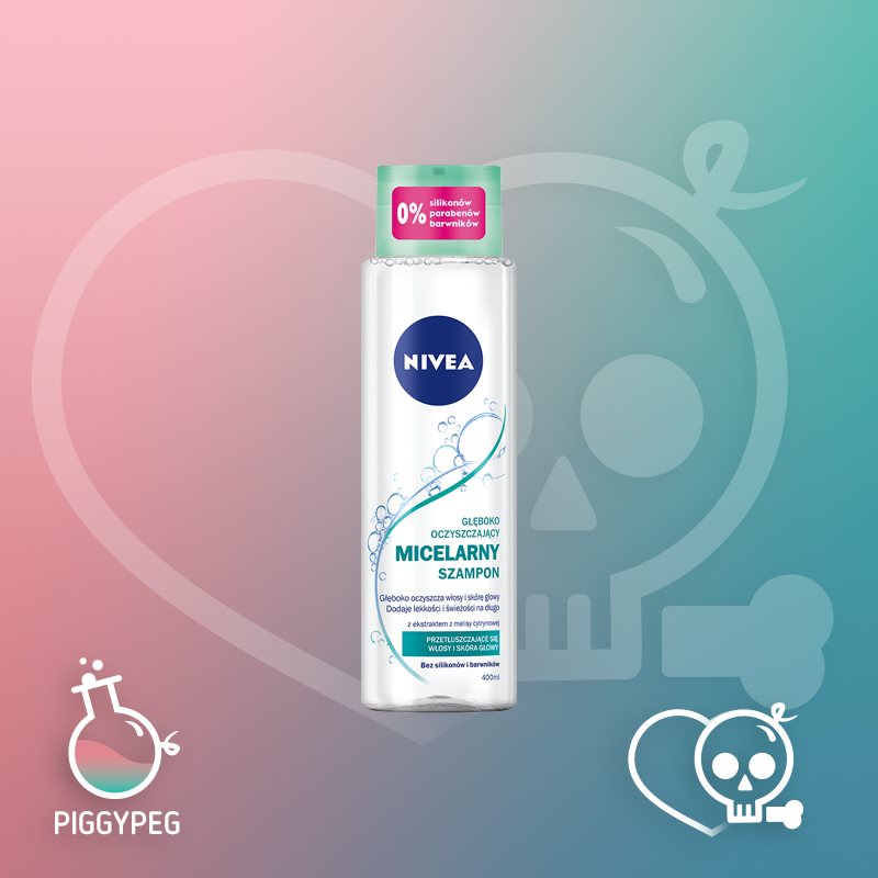 nivea micelarny szampon bez sls