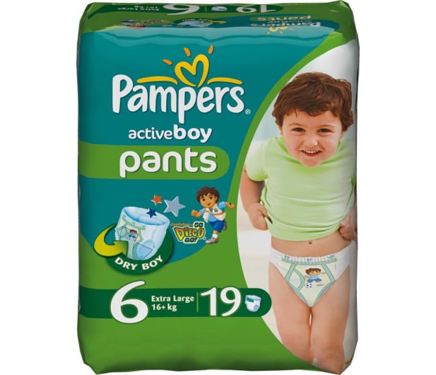 pieluchomajtki pampers 5 active boy