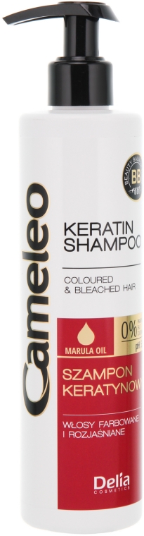 keratin szampon cameleo czy mozna myc