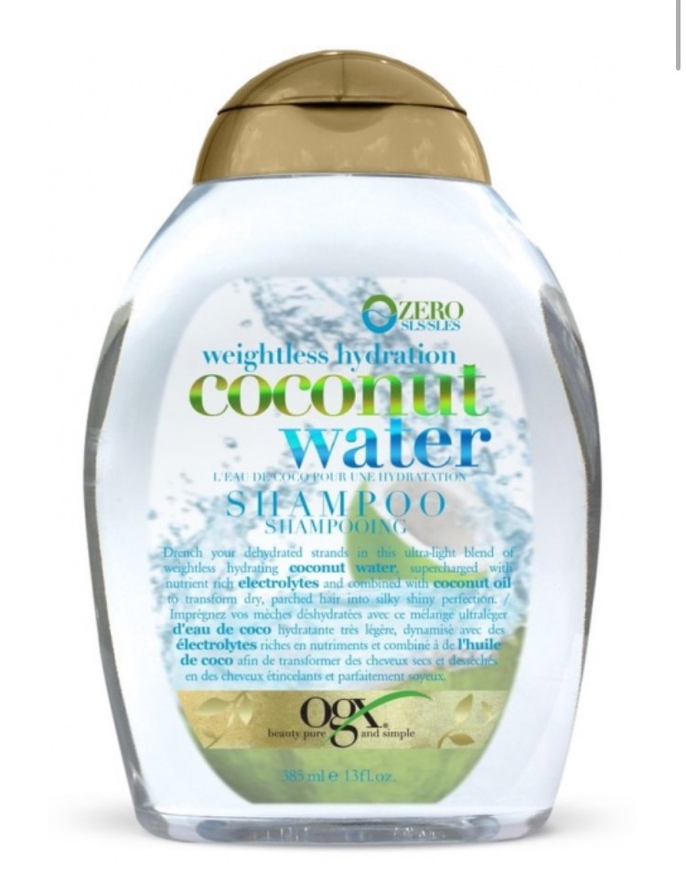 organix coconut water szampon do włosów