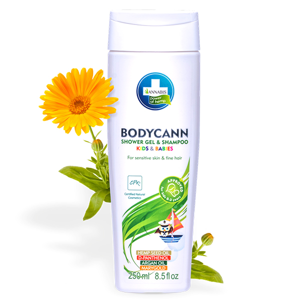 bodycann szampon konopny dla dzieci 250ml