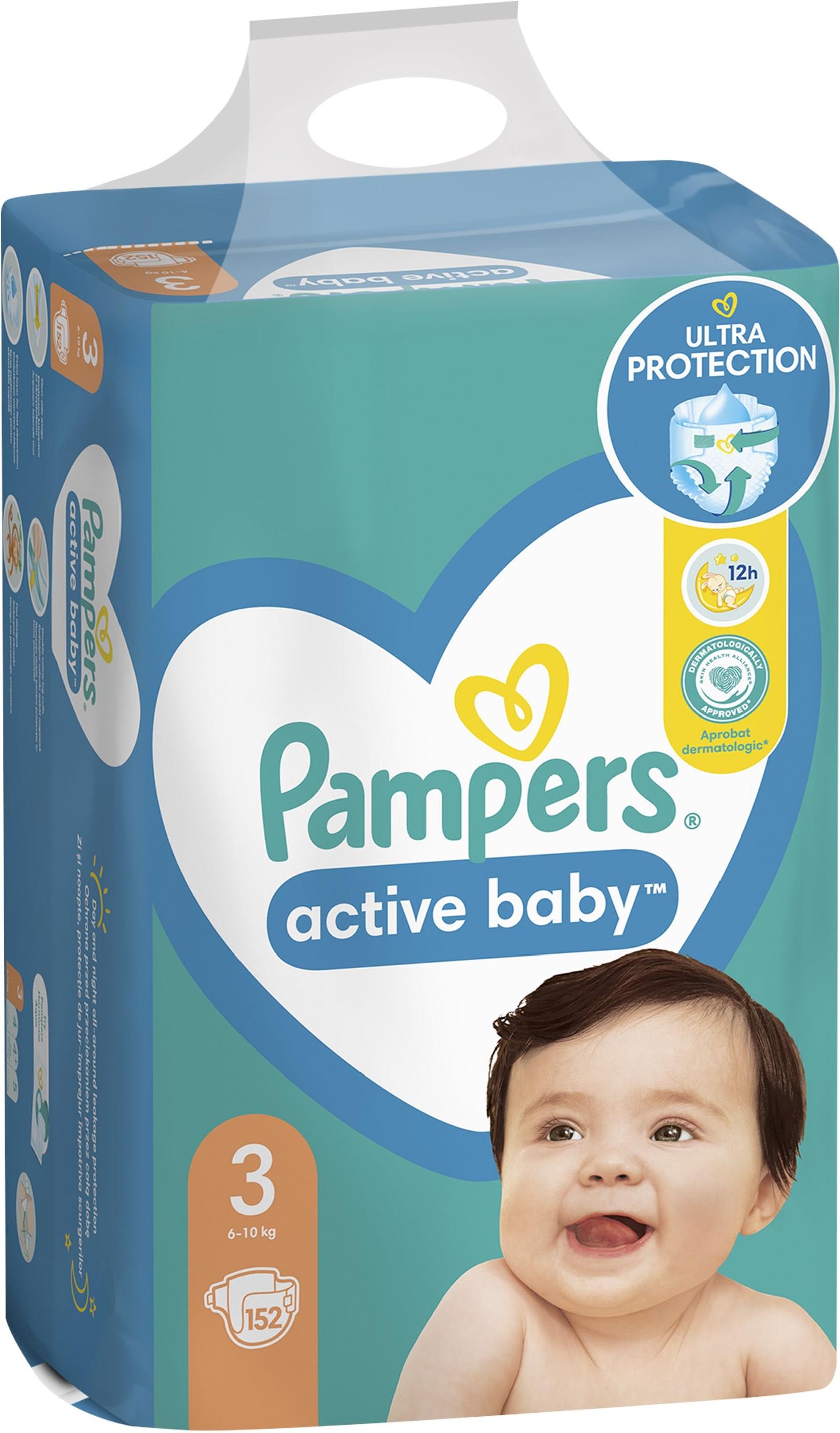 pampers 3 active baby 152 ceneo