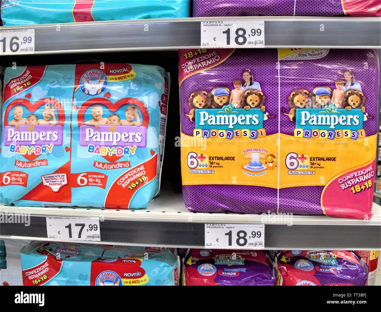 pampers new born auchan