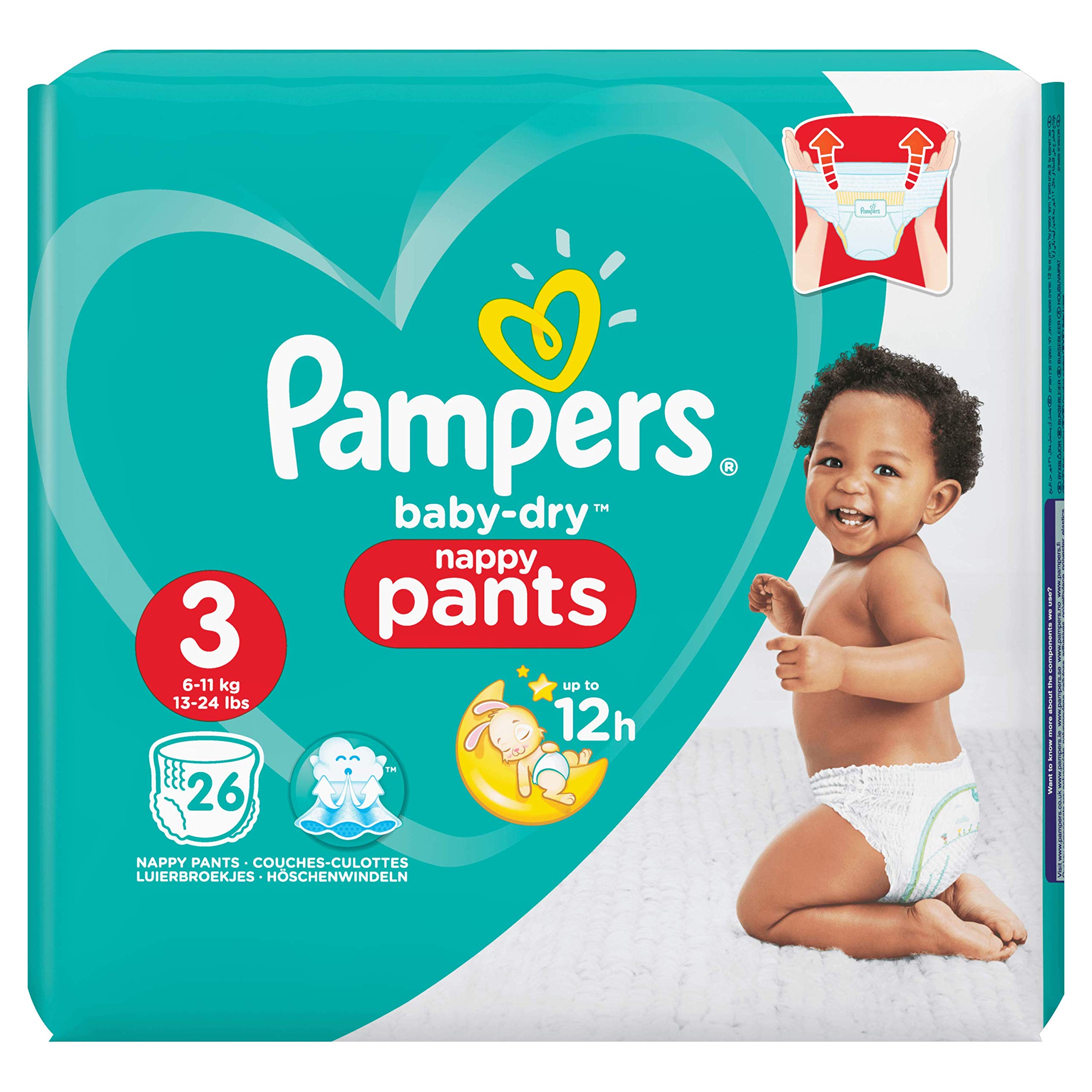 pampers.pants rozmiar 3