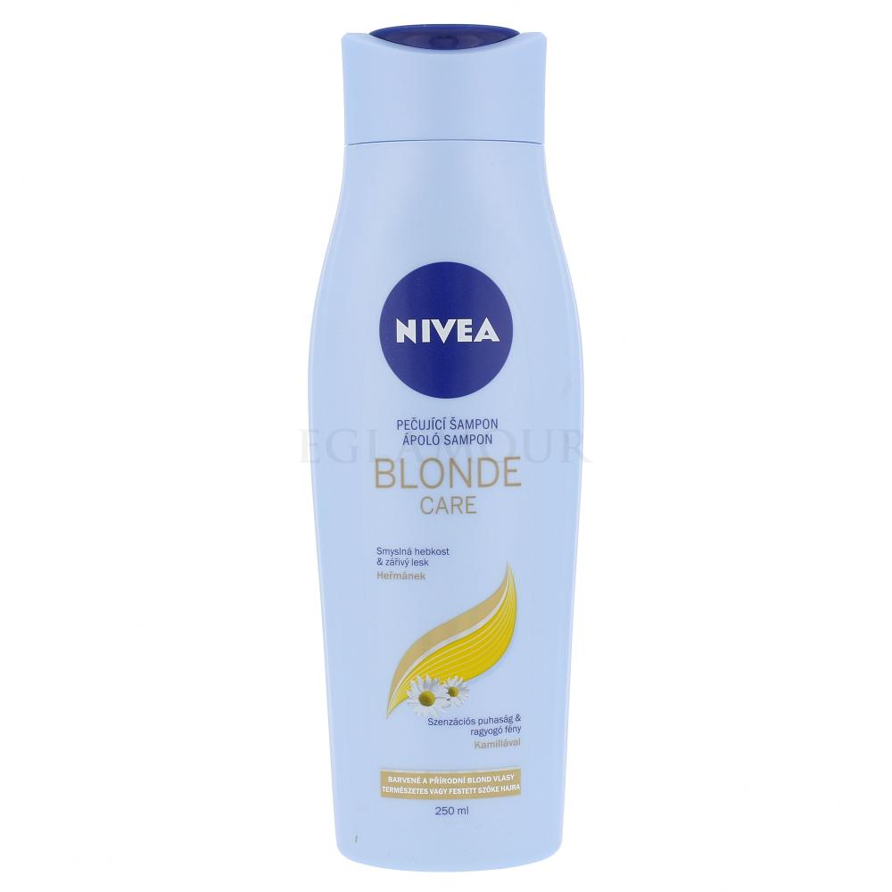 nivea gold blonde szampon