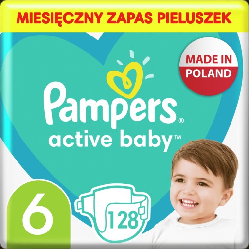 pieluchy pampers 6