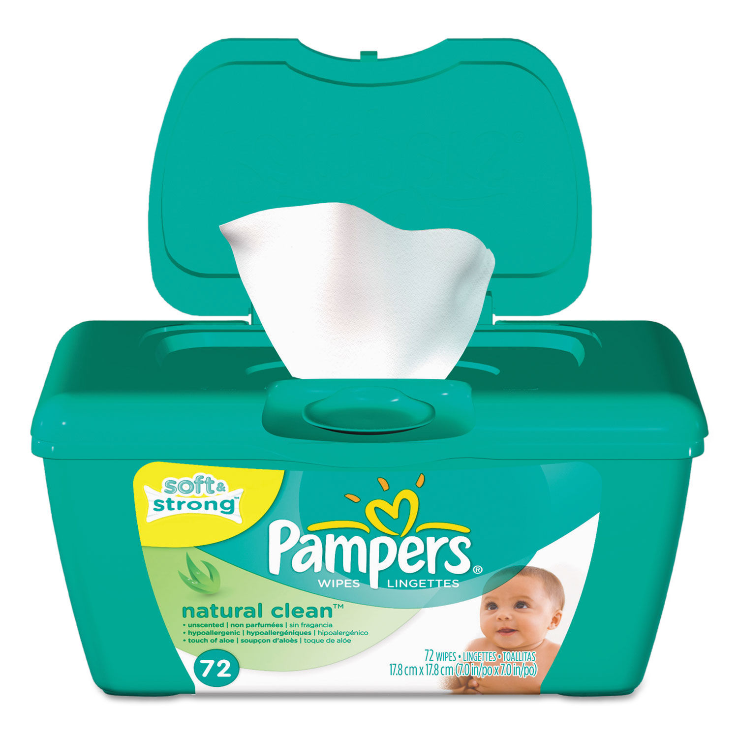 pampers natural clean