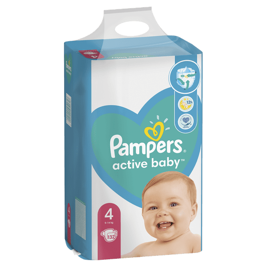 cena pampers active baby 4