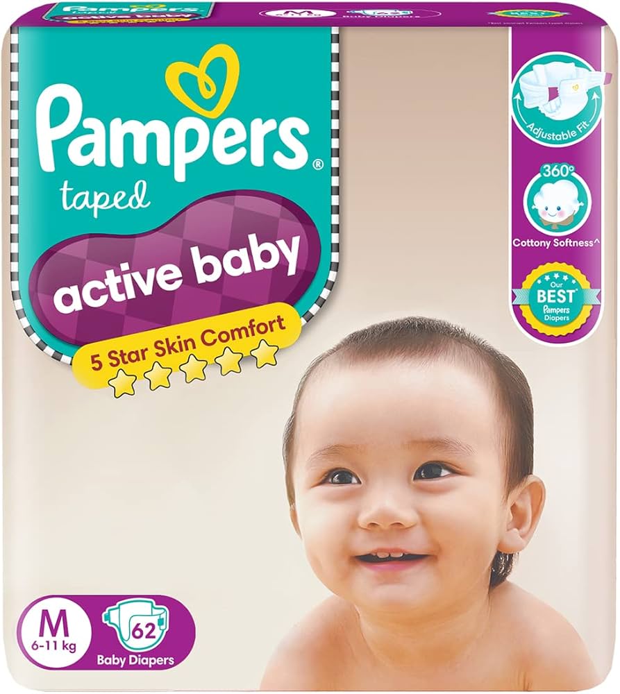 cena pampers active baby-ry 4