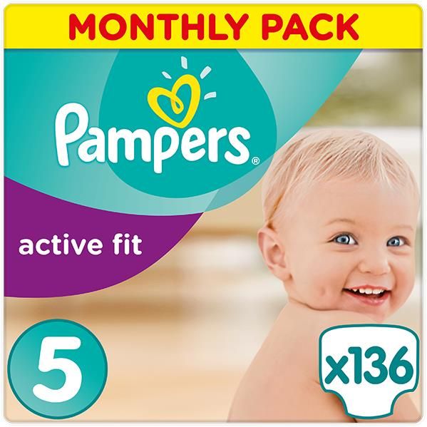 ceneo pampers active fit