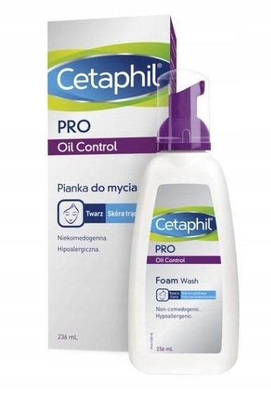 cetaphil oil control pianka do mycia twarzy