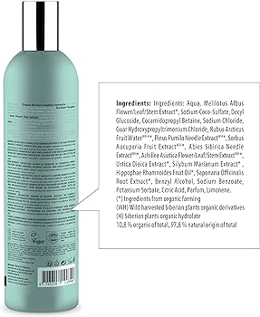 rokitnikowy szampon natura siberica normal and oily hair ingredients