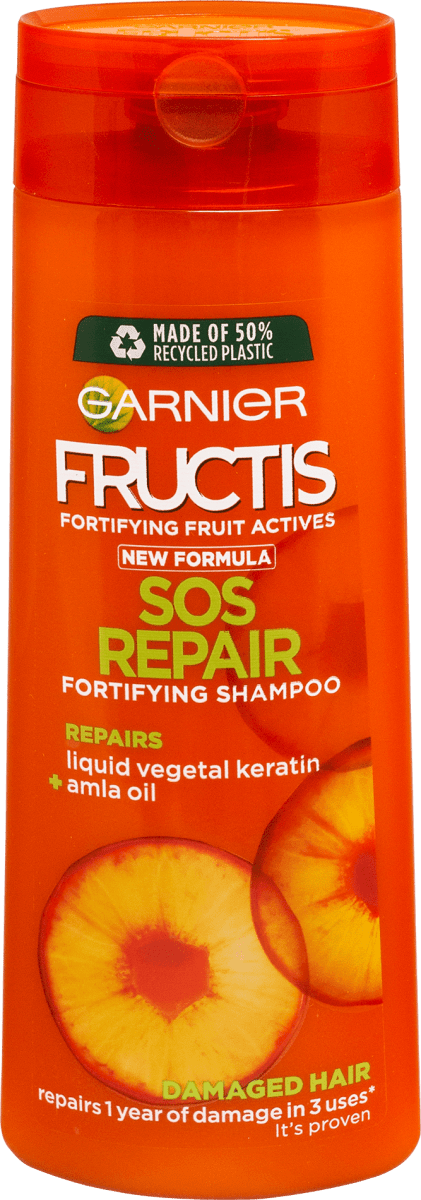 allegro szampon garnier fructis sos pepair maska