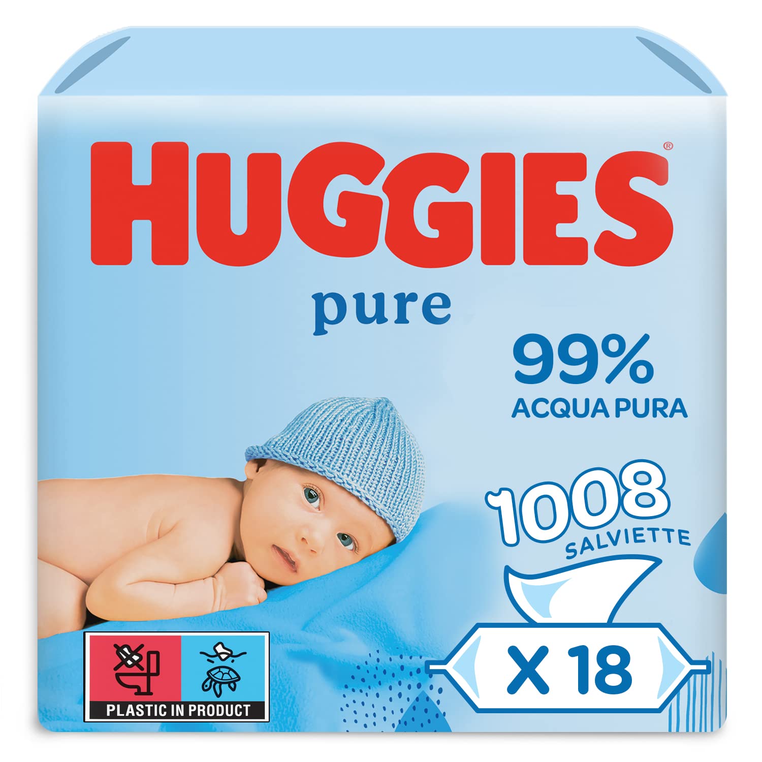 chisteczki huggies woda