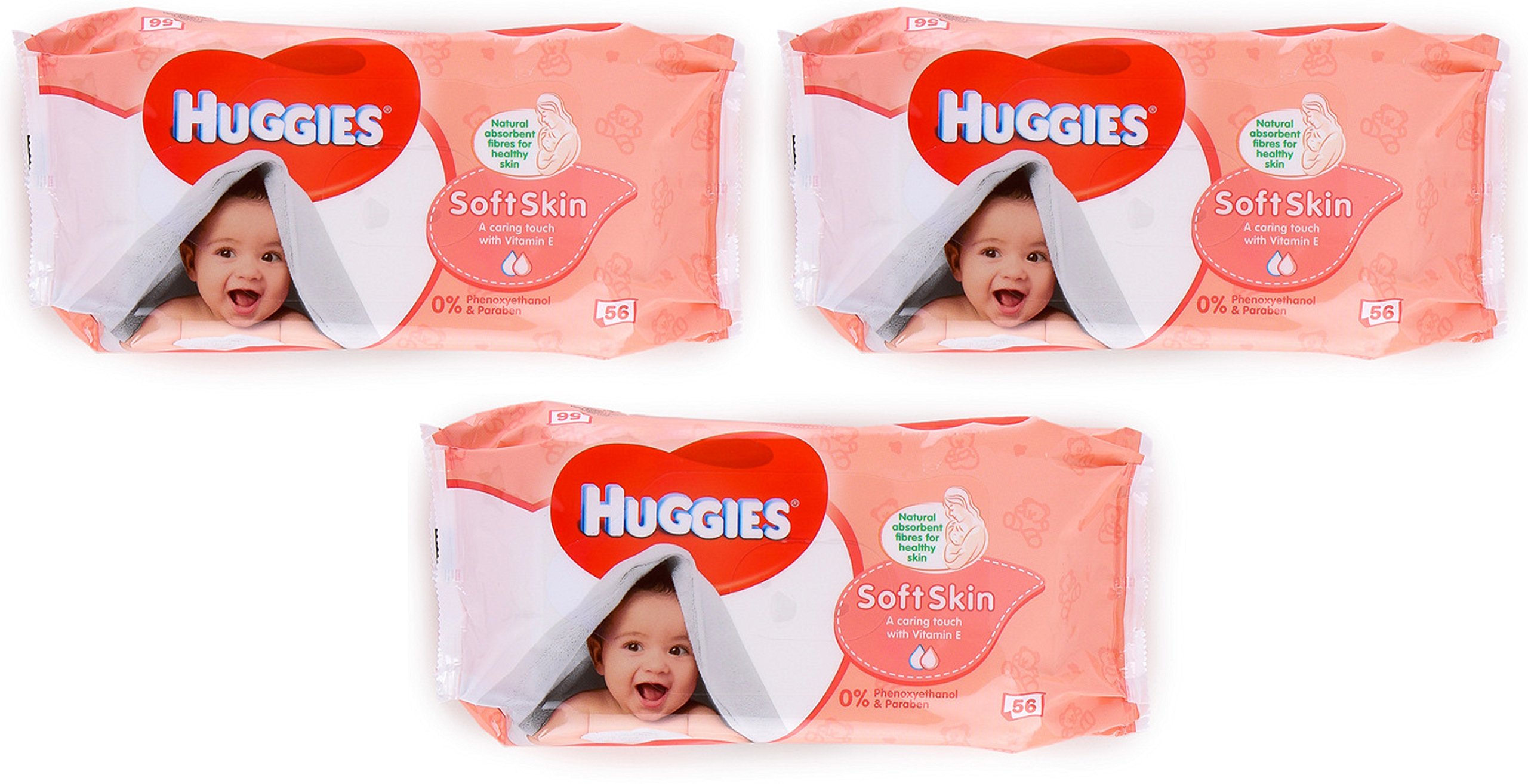 chusteczki huggies soft skin