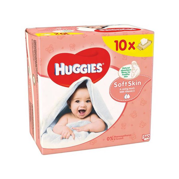 chusteczki huggies soft skin opinie