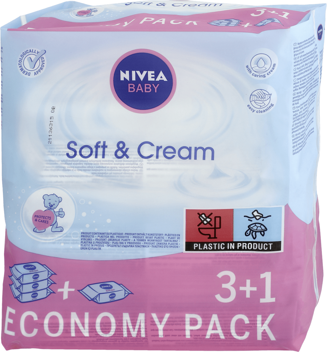 chusteczki nawilżane nivea soft creme opinie