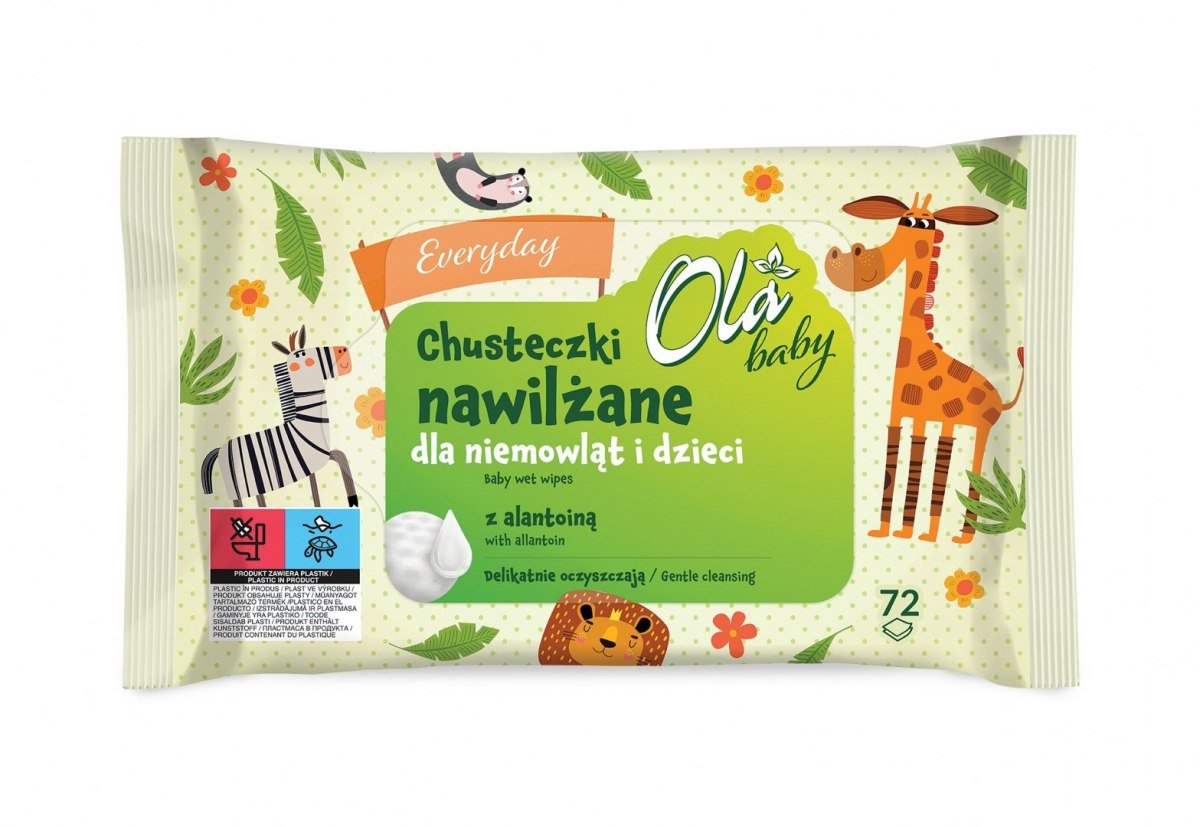 chusteczki nawilżane washing cloth 1 op 70 szt