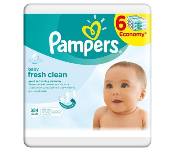 chusteczki pampers baby fresh 64 szt