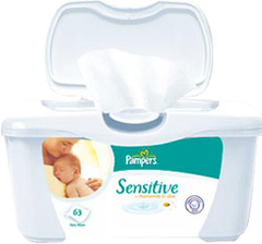 chusteczki pampers box