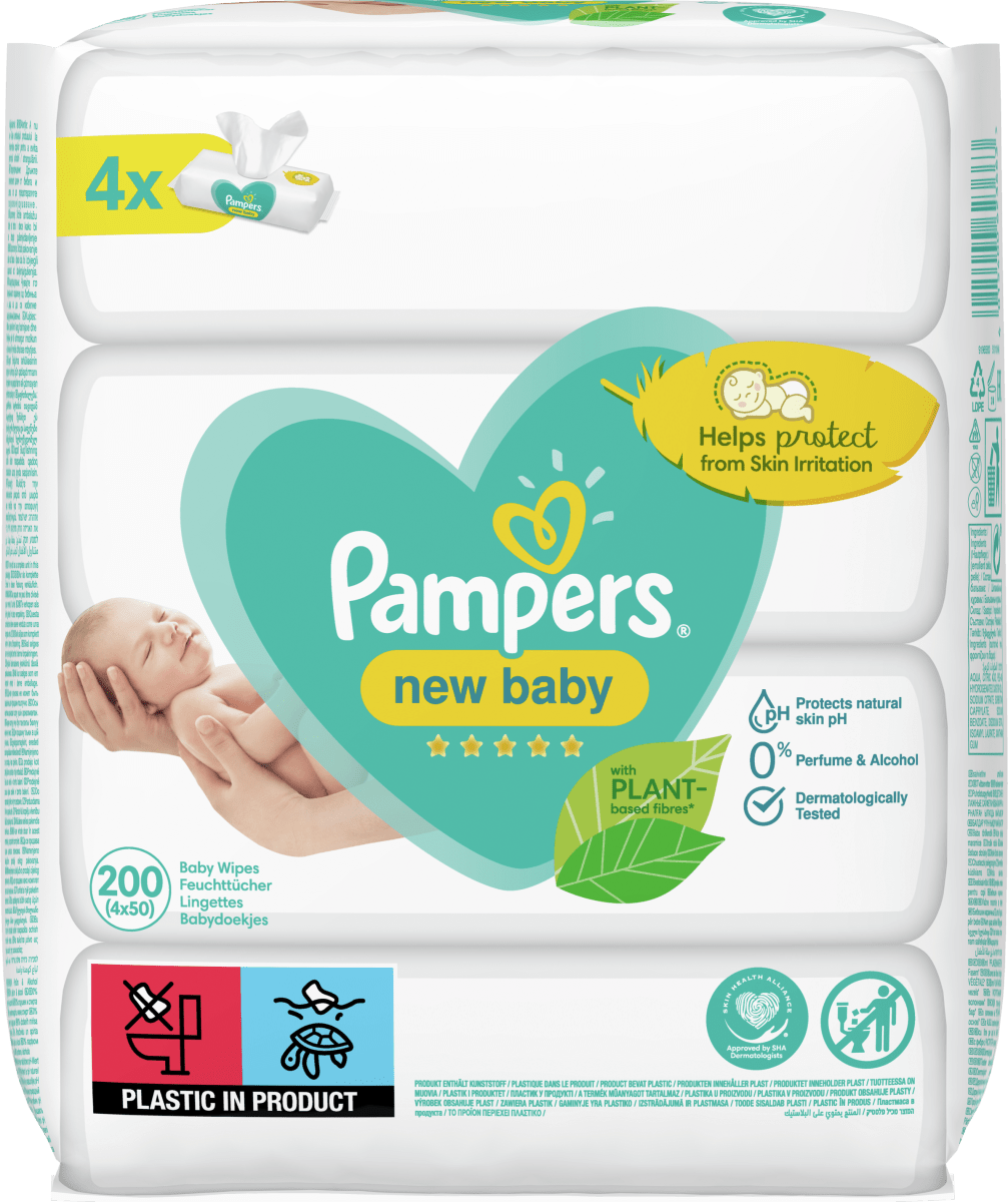 chusteczki pampers nowe