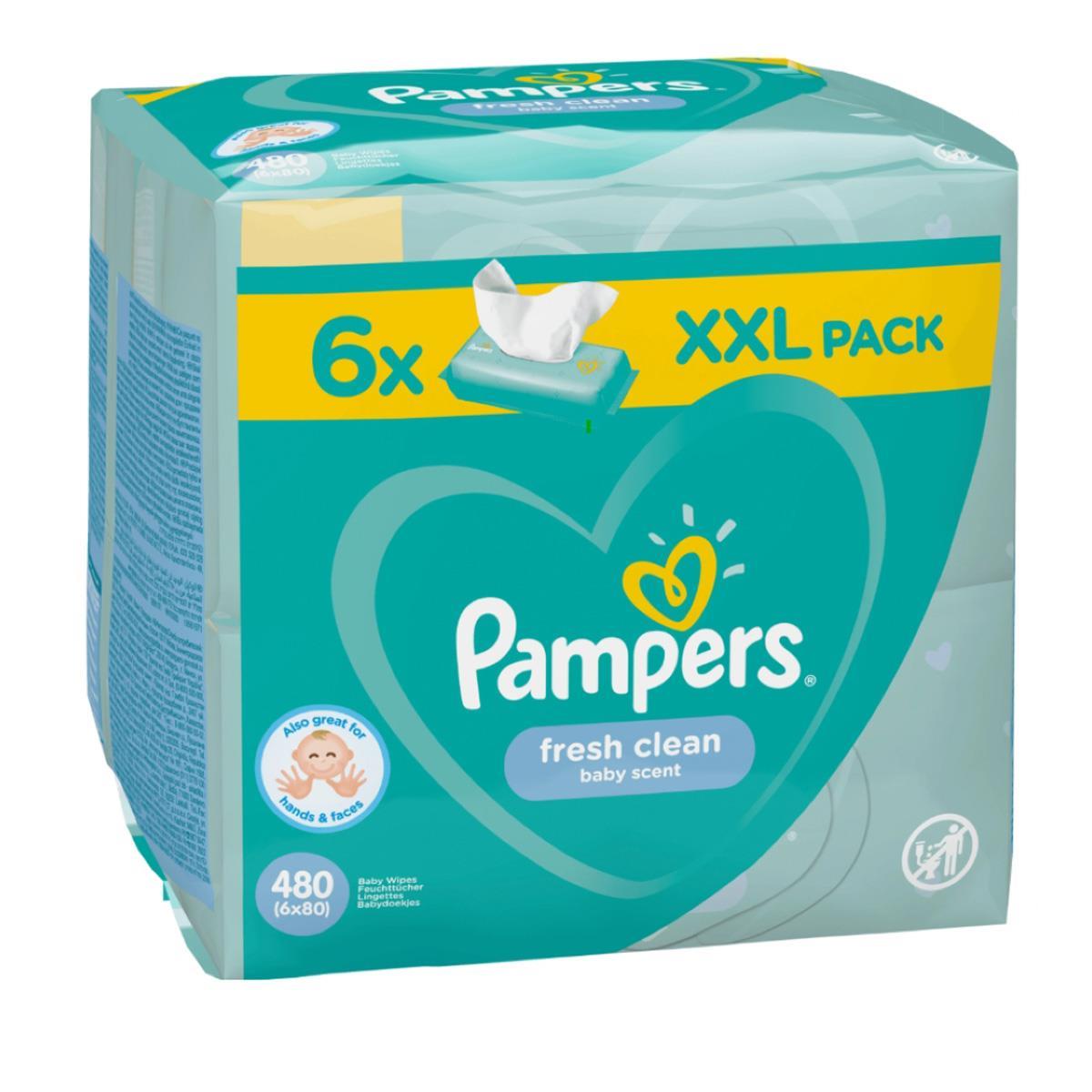 chusteczki pampers xxl