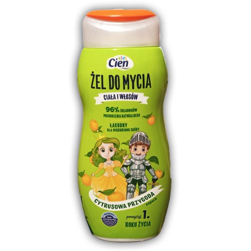 cien kids szampon żel i płyn do kąpieli