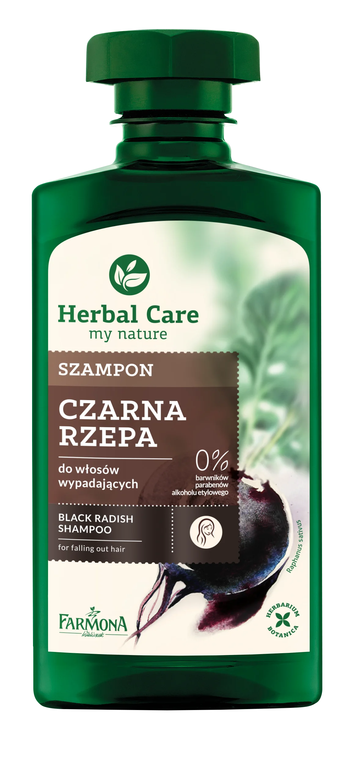 czarna rzepa szampon herbal care