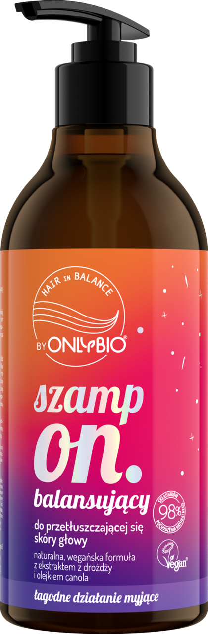 onlybio szampon do włosów przetłuszczających się