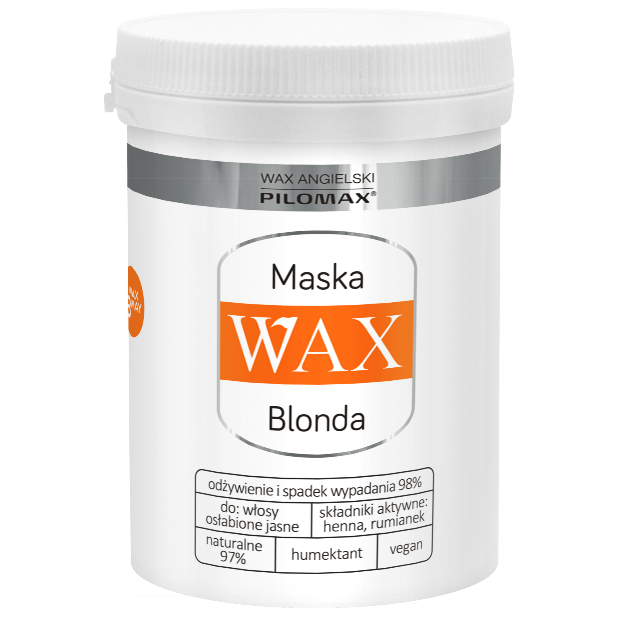 apteka gemini wax szampon do włosów blond